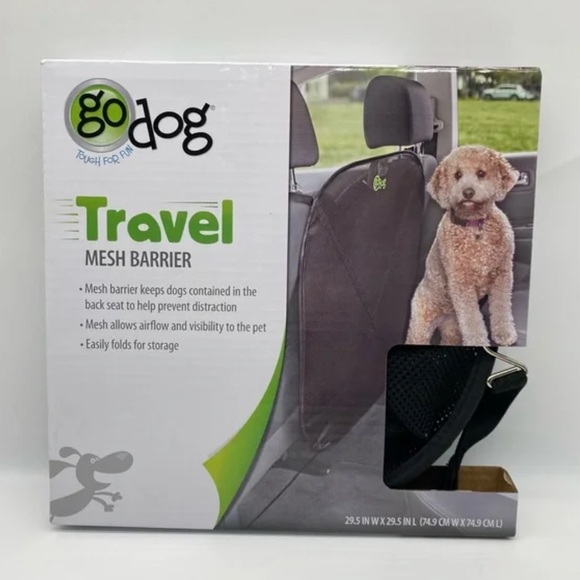 goDog Other - goDog Safe Auto and Airline Travel Accessories for Pets Travel mesh Barrier NEw